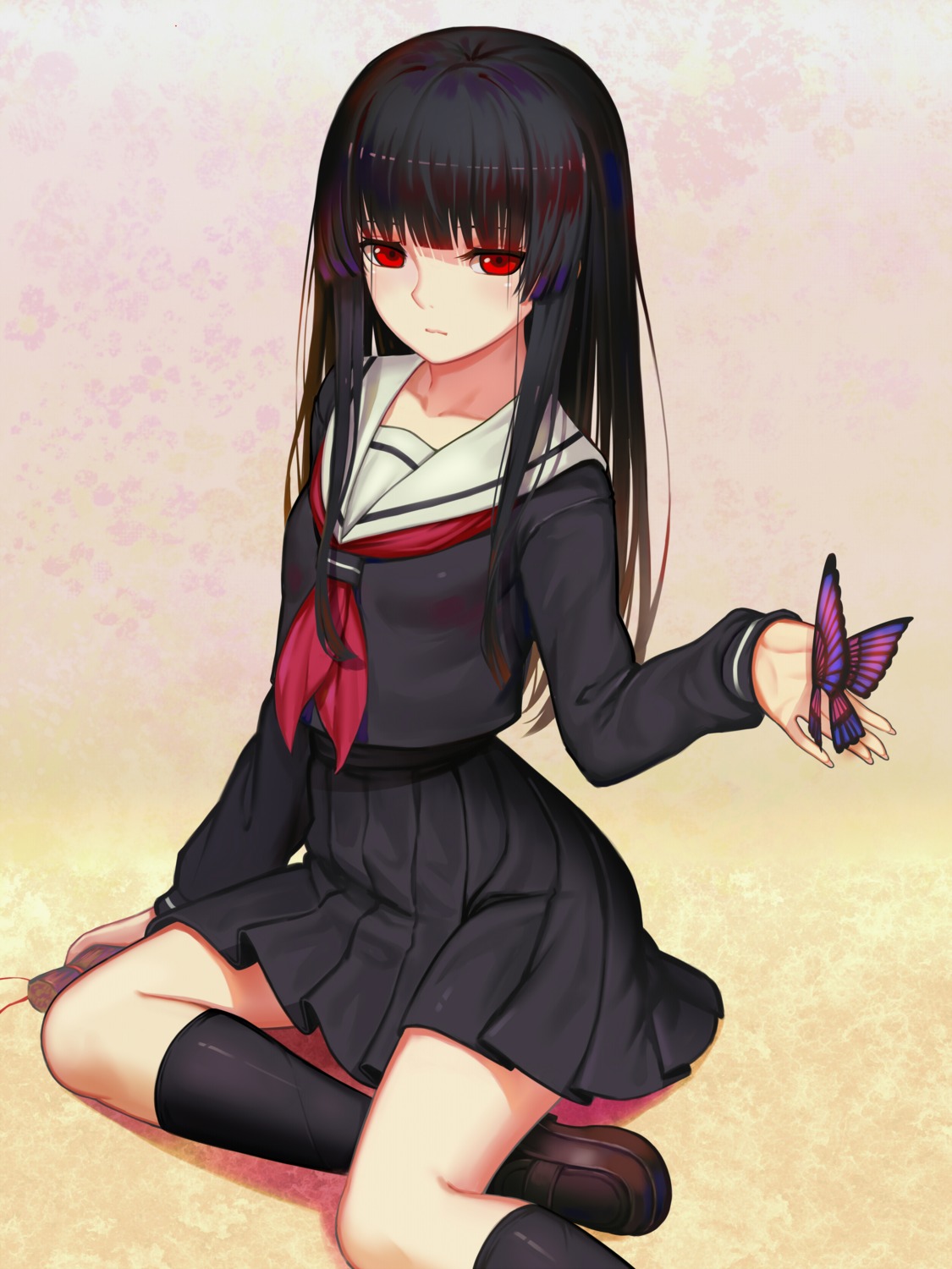 enma_ai jigoku_shoujo seifuku sonikey0_0