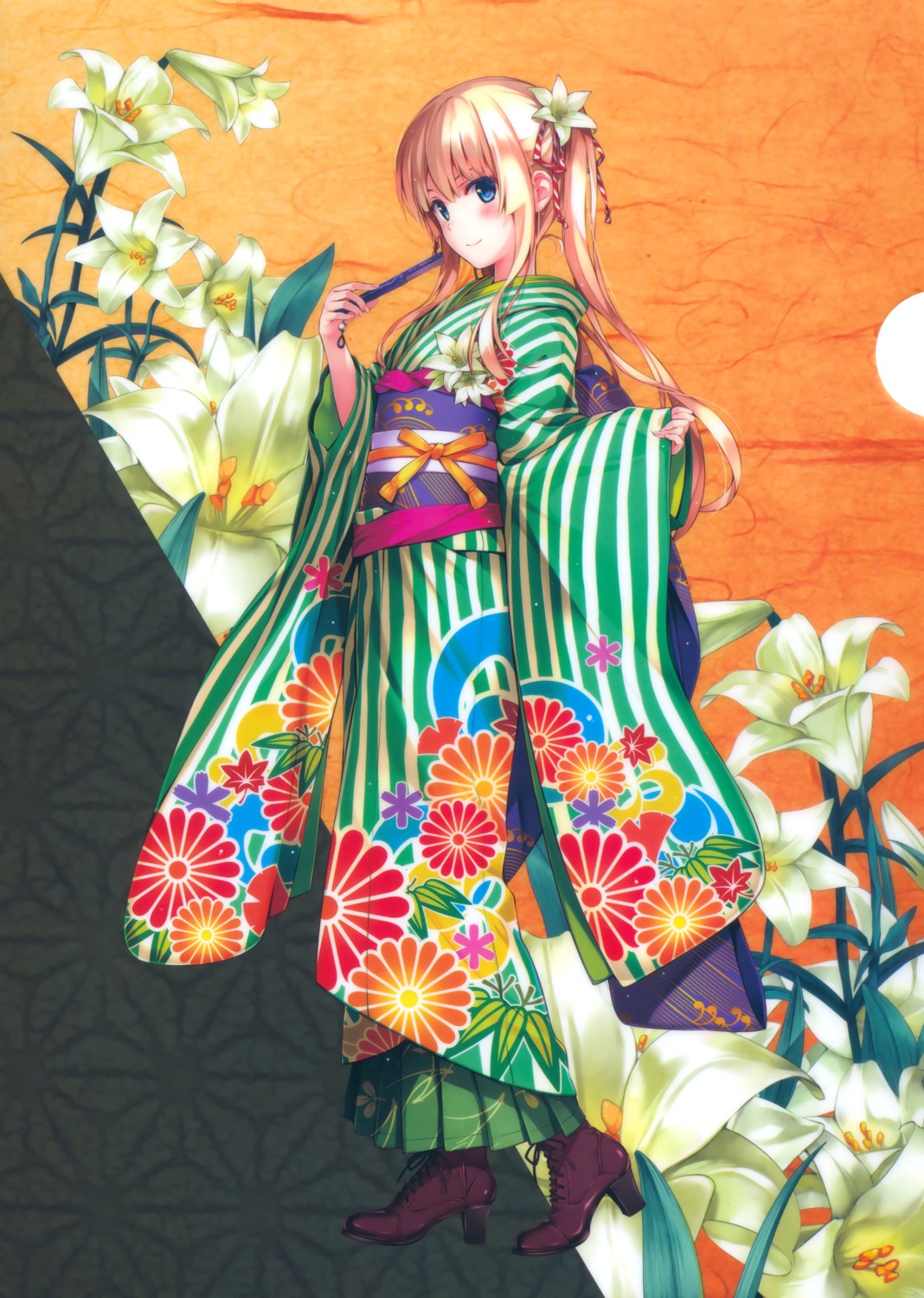 heels kimono misaki_kurehito saenai_heroine_no_sodatekata sawamura_spencer_eriri