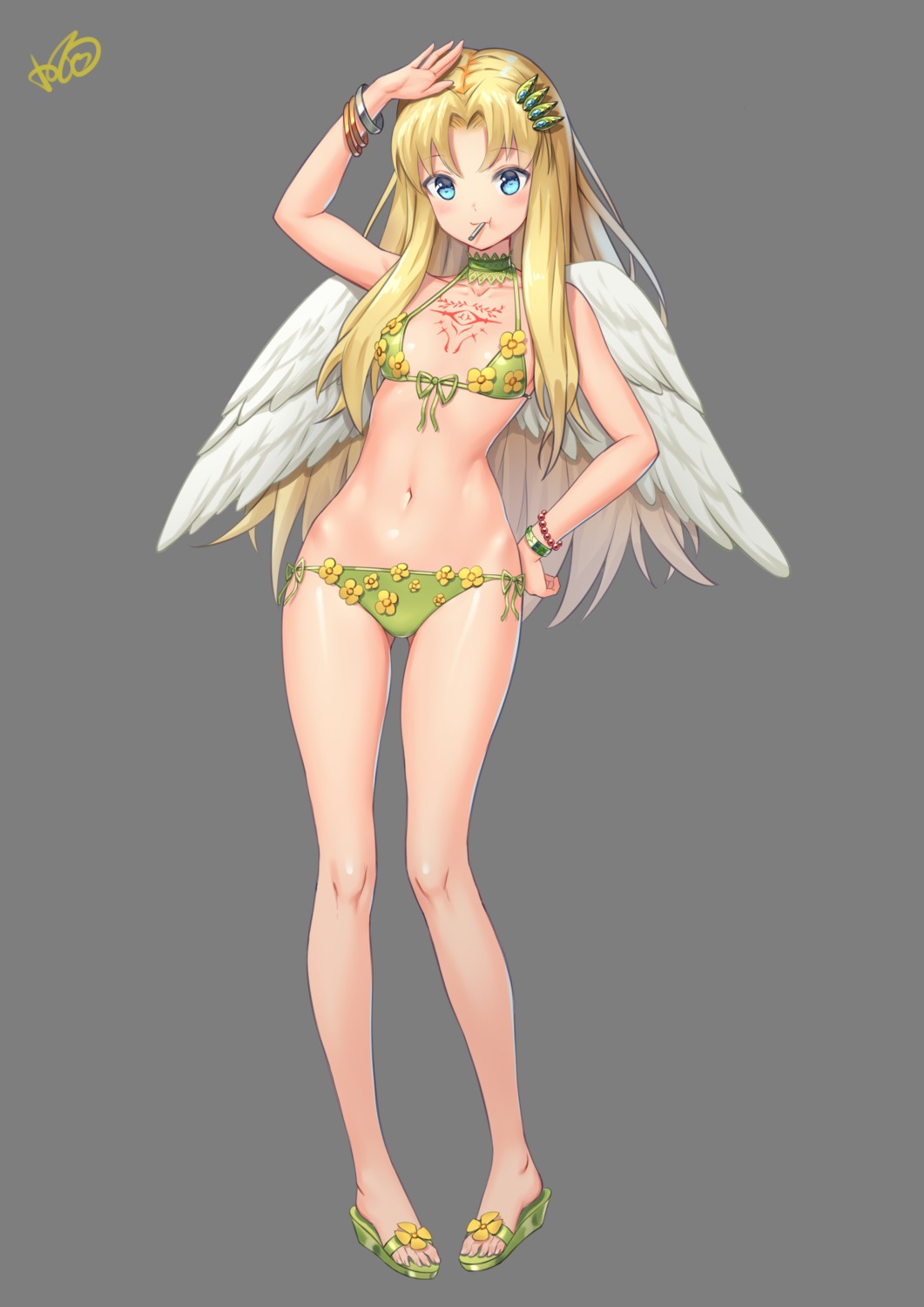 bikini firo heels konishi_(565112307) swimsuits tate_no_yuusha_no_nariagari transparent_png wings