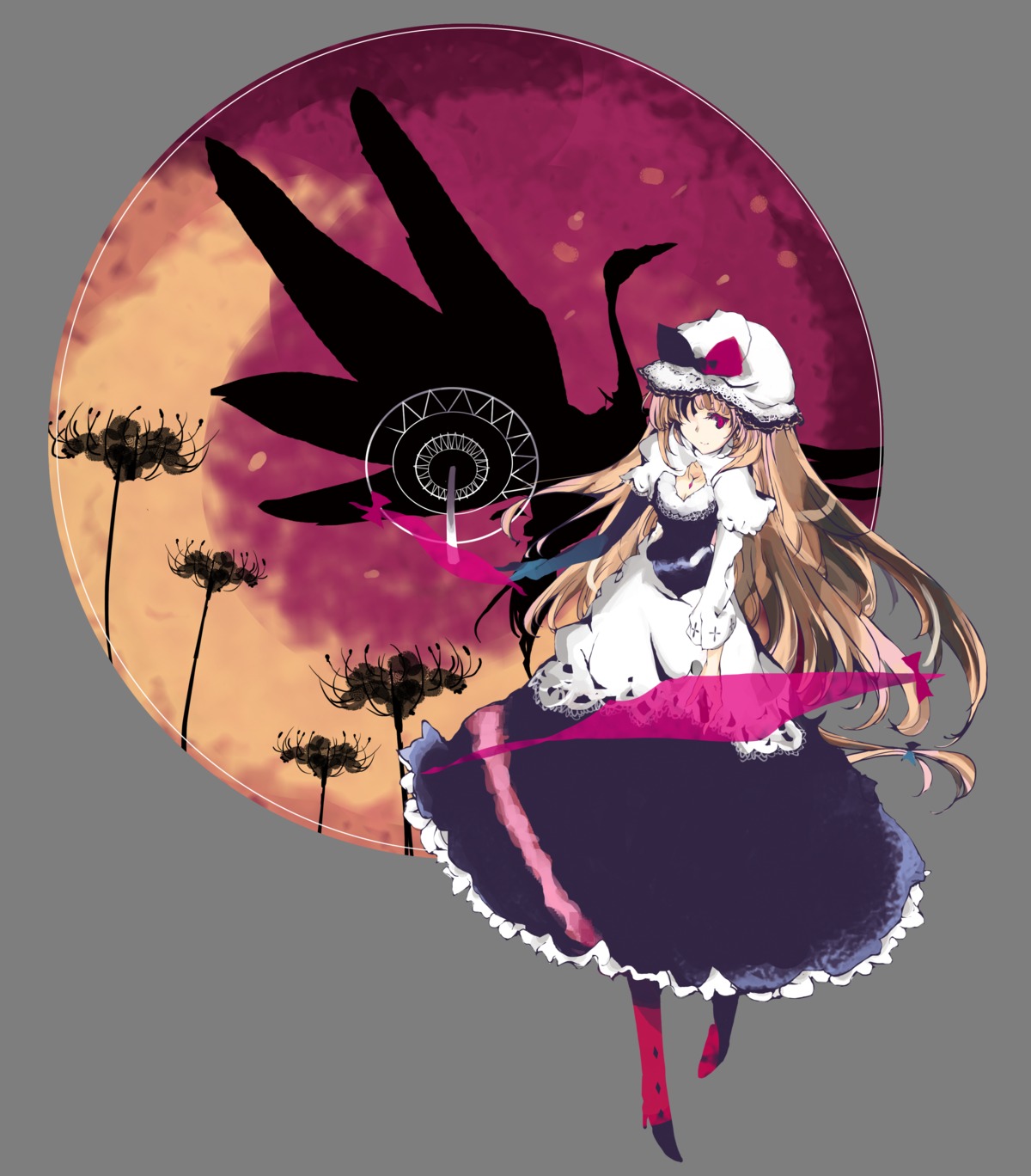 hafuri touhou transparent_png yakumo_yukari