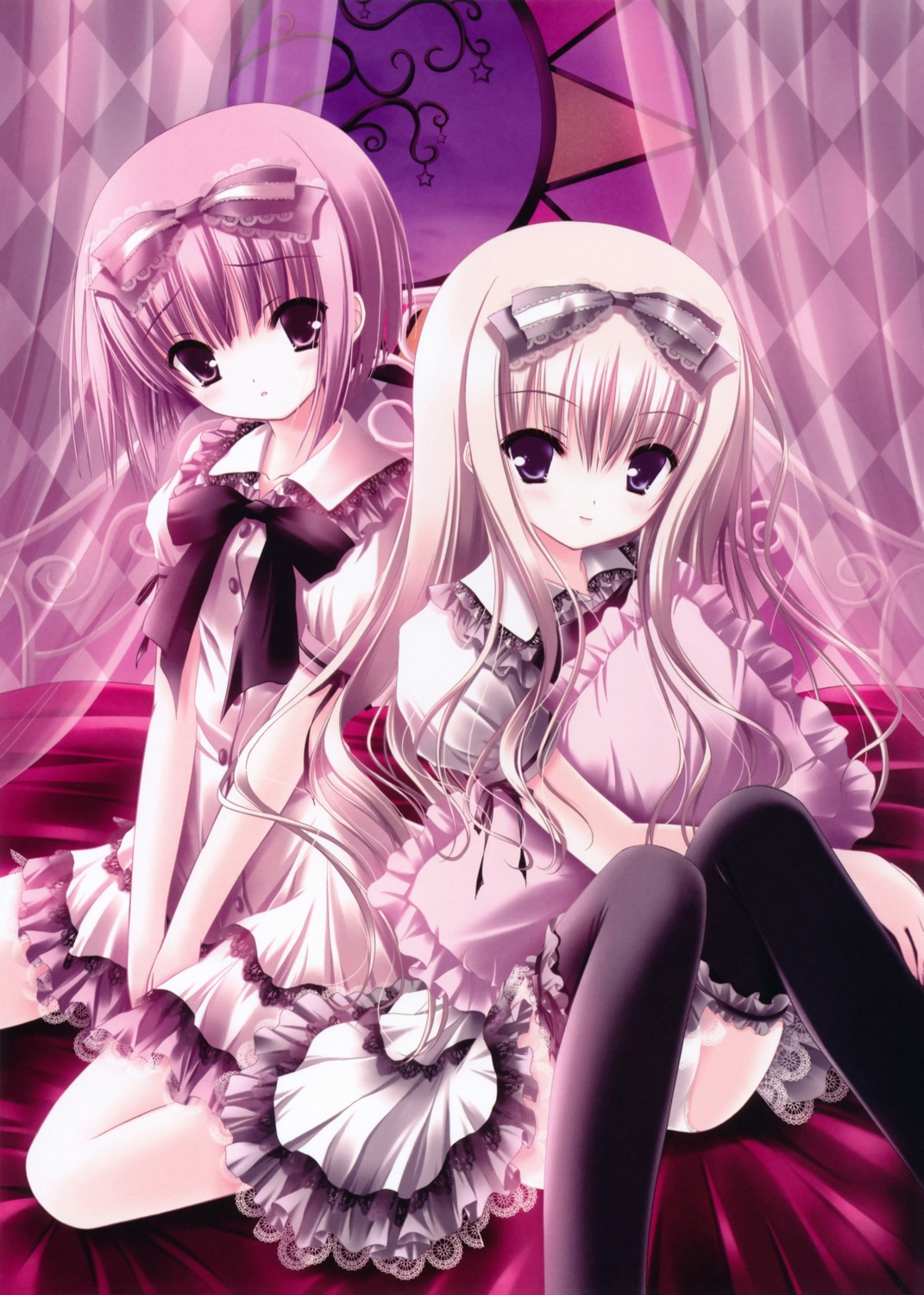 dress garter hiiragi_miu lolita_fashion meari pantsu thighhighs tinkle tsukiyo_no_fromage