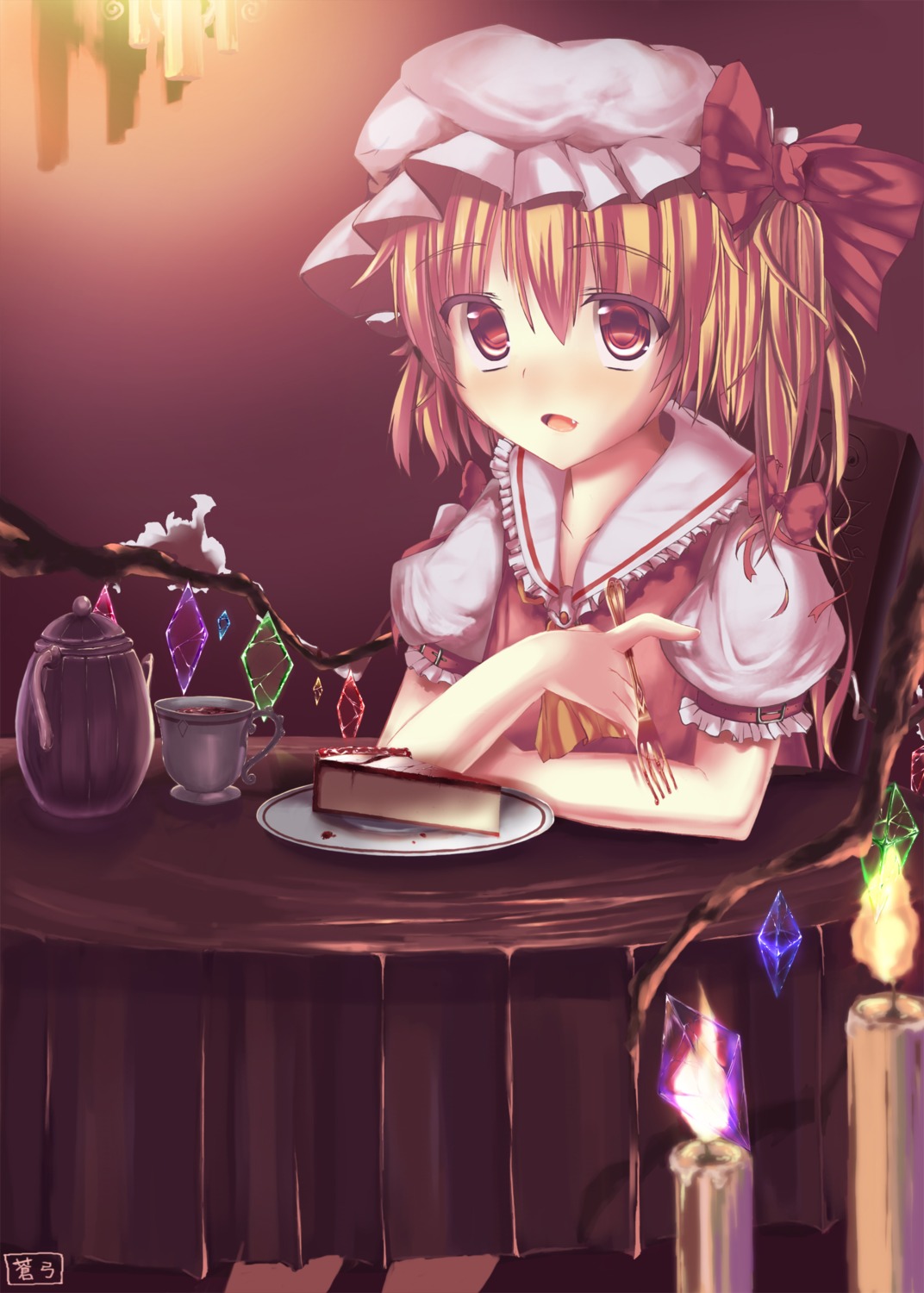 flandre_scarlet ha_ru touhou