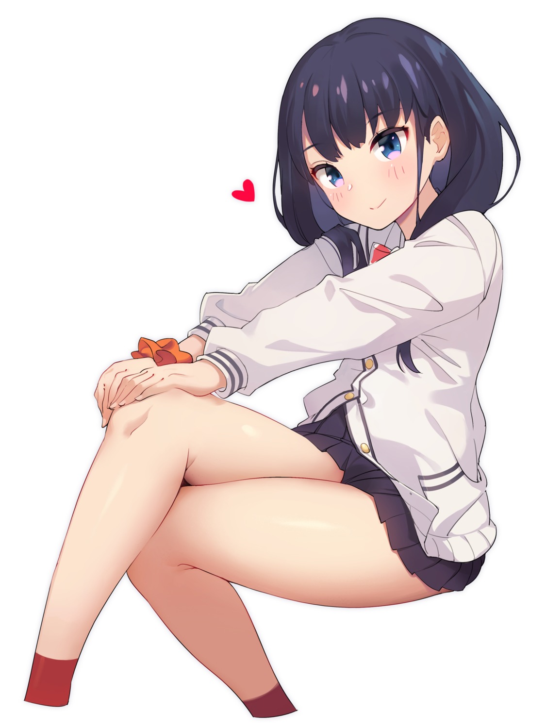 jehyun seifuku ssss.gridman sweater takarada_rikka