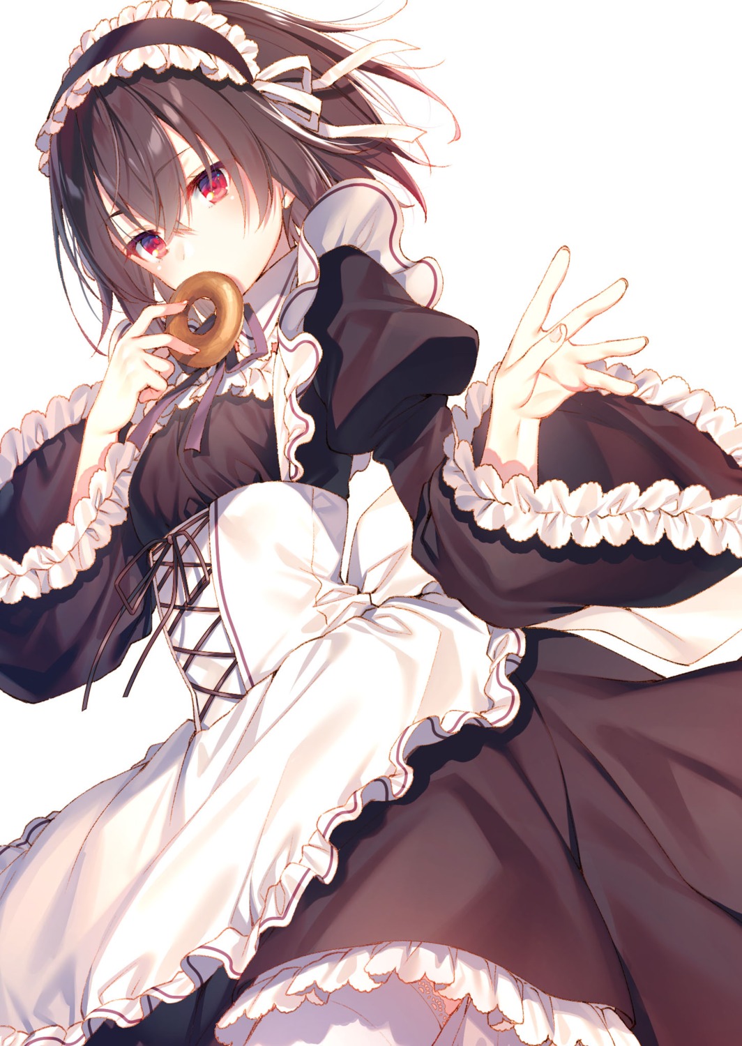 maid seiken_gakuin_no_maken_tsukai shary_shadow_assassin thighhighs toosaka_asagi