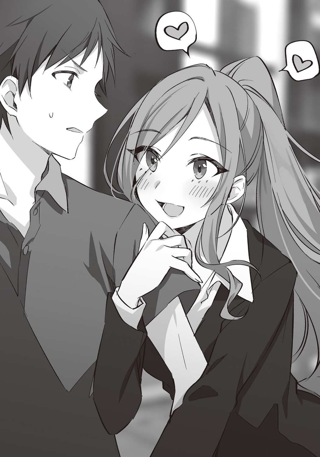 kageishi_sumire monochrome ooboshi_akiteru tomari tomodachi_no_imouto_ga_ore_nidake_uzai