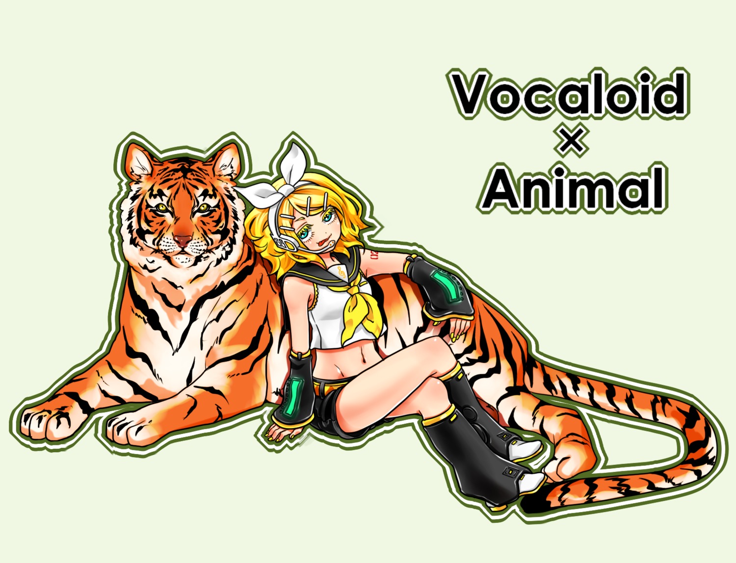 kagamine_rin kano vocaloid