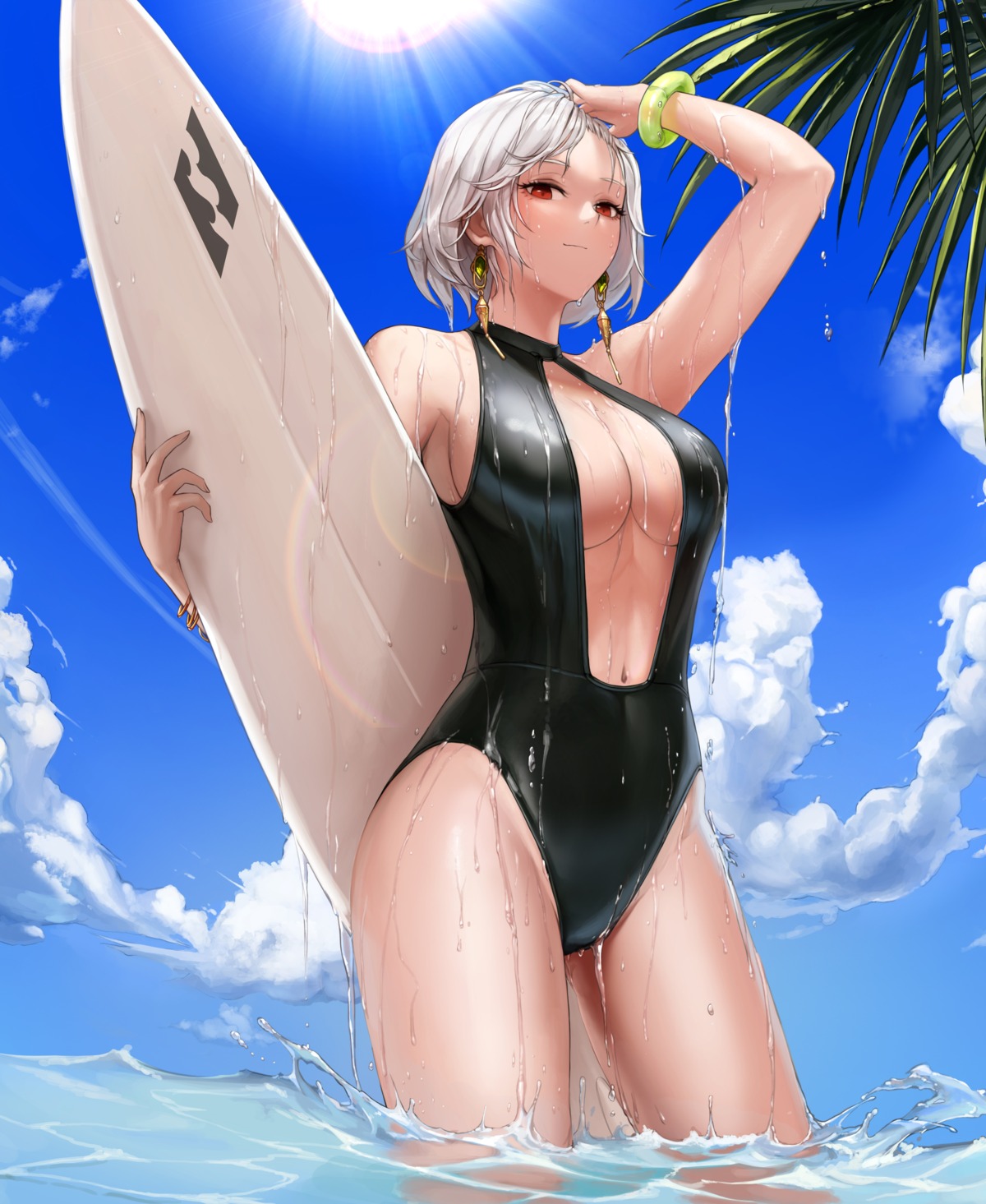 dungeon_fighter monaim swimsuits wet