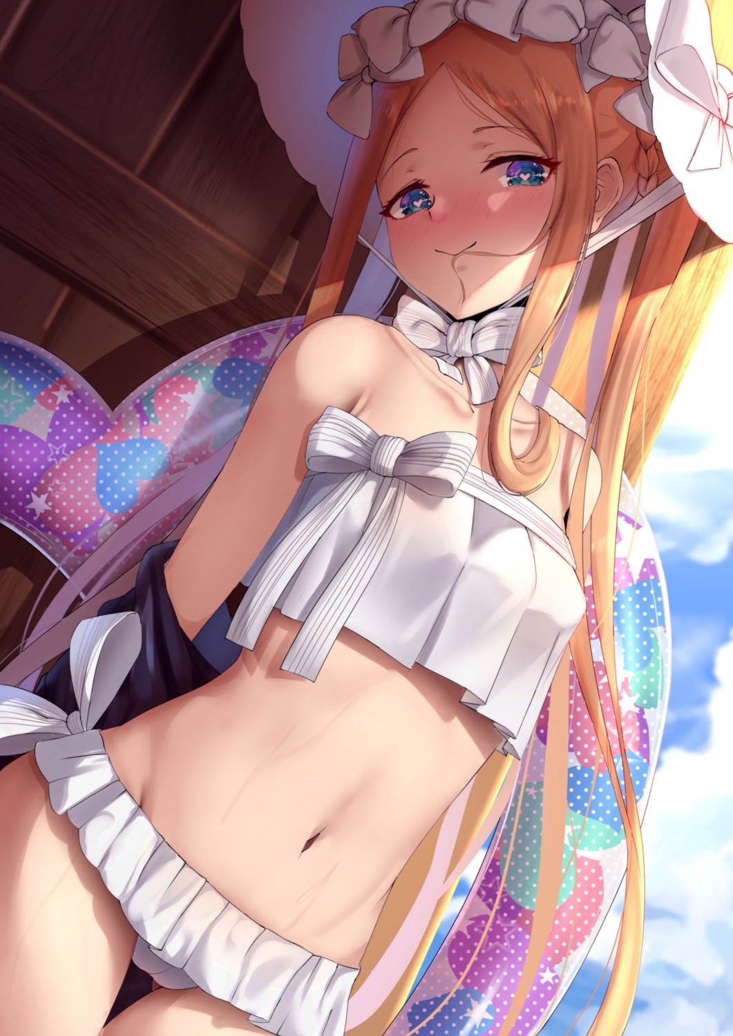 abigail_williams_(fate) bikini cameltoe dearonnus fate/grand_order loli swimsuits