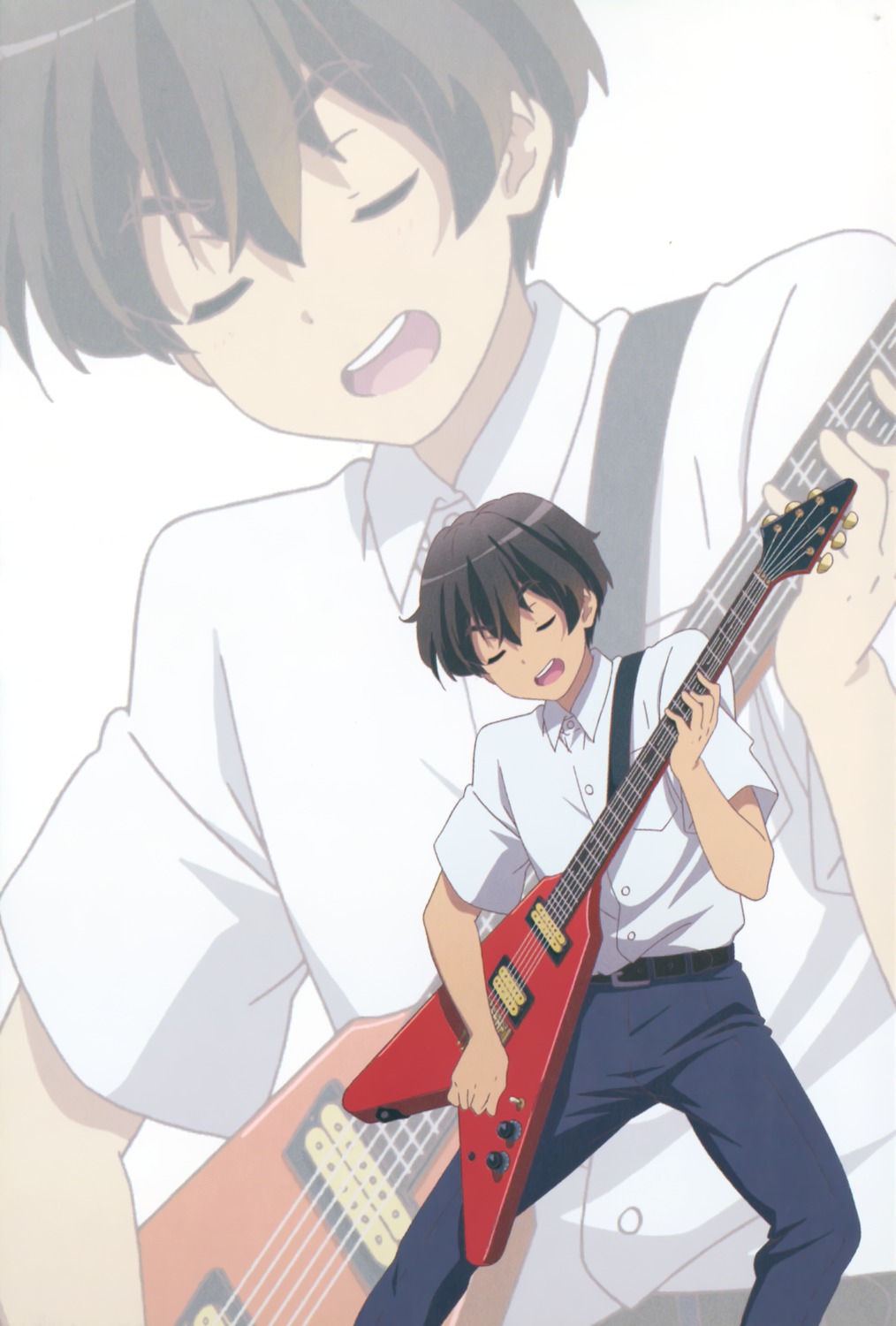 chuunibyou_demo_koi_ga_shitai! guitar isshiki_makoto male