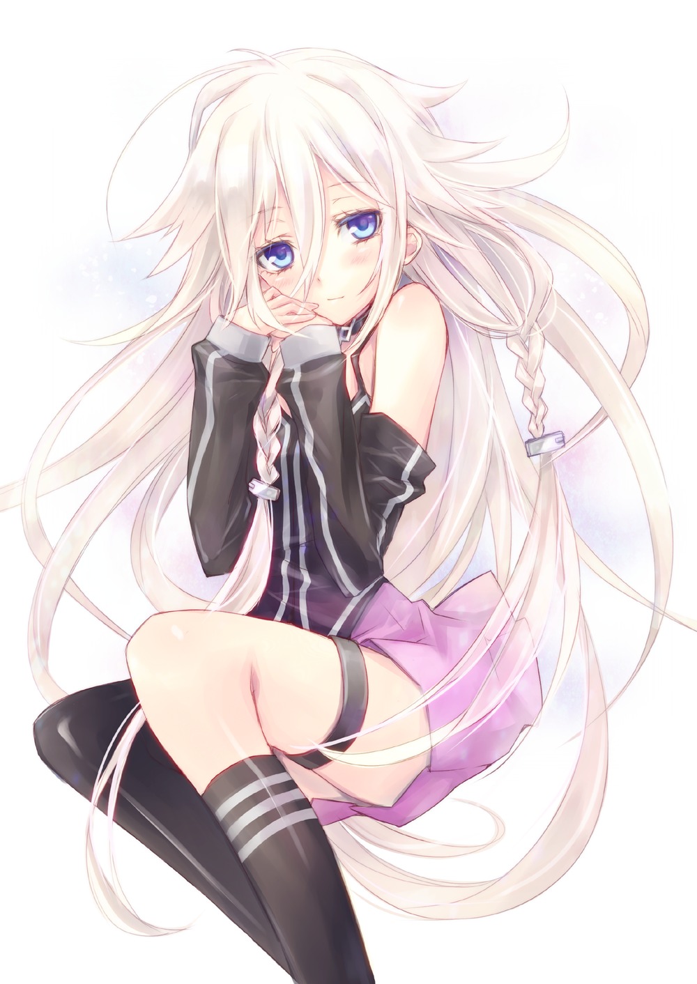 ia_(vocaloid) mikippa thighhighs vocaloid