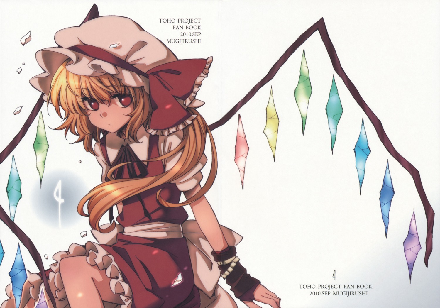 crease dress flandre_scarlet tagme touhou wings