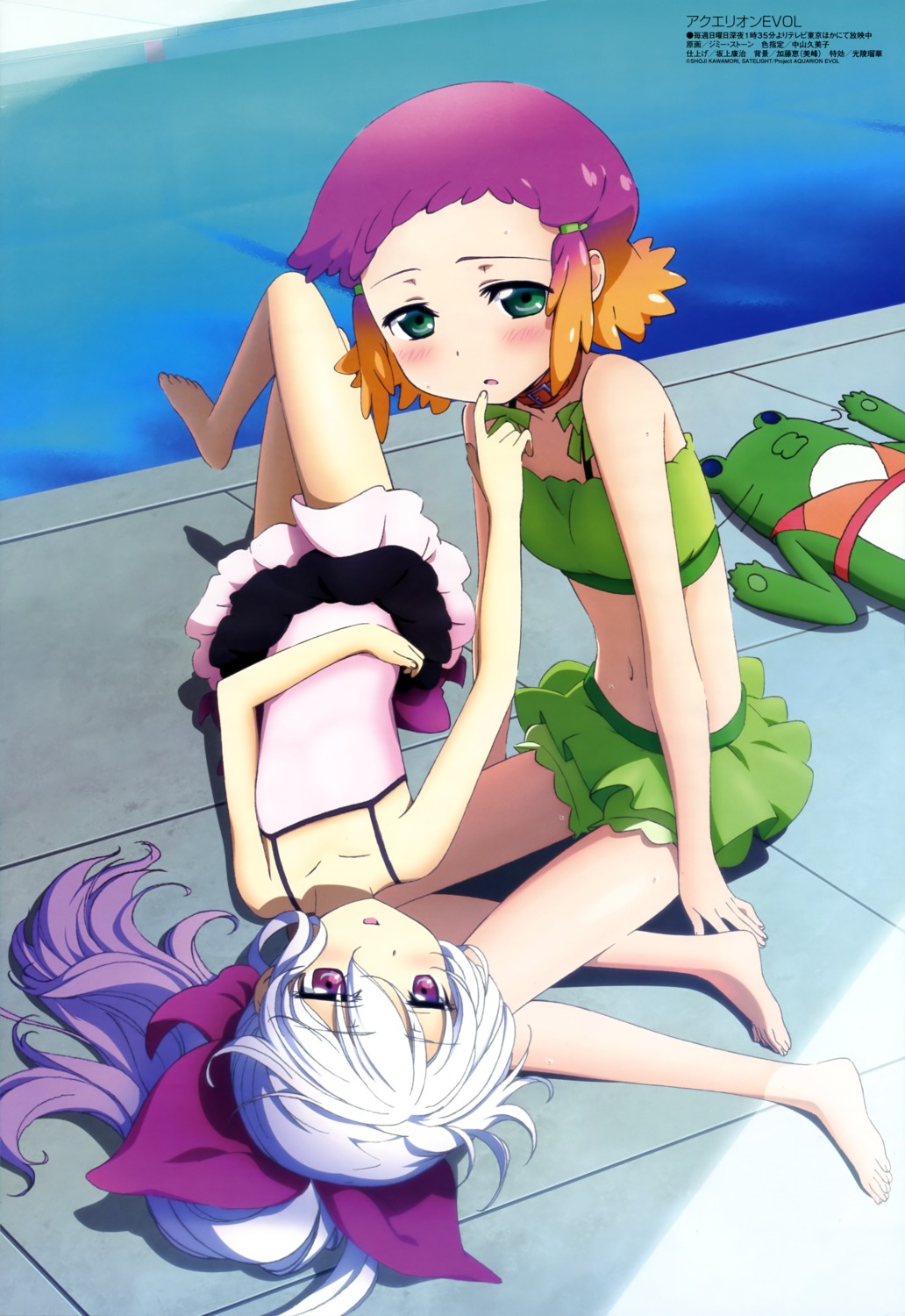 aquarion_evol bikini crea_dorosera jimmy_stone sousei_no_aquarion swimsuits yunoha_thrul