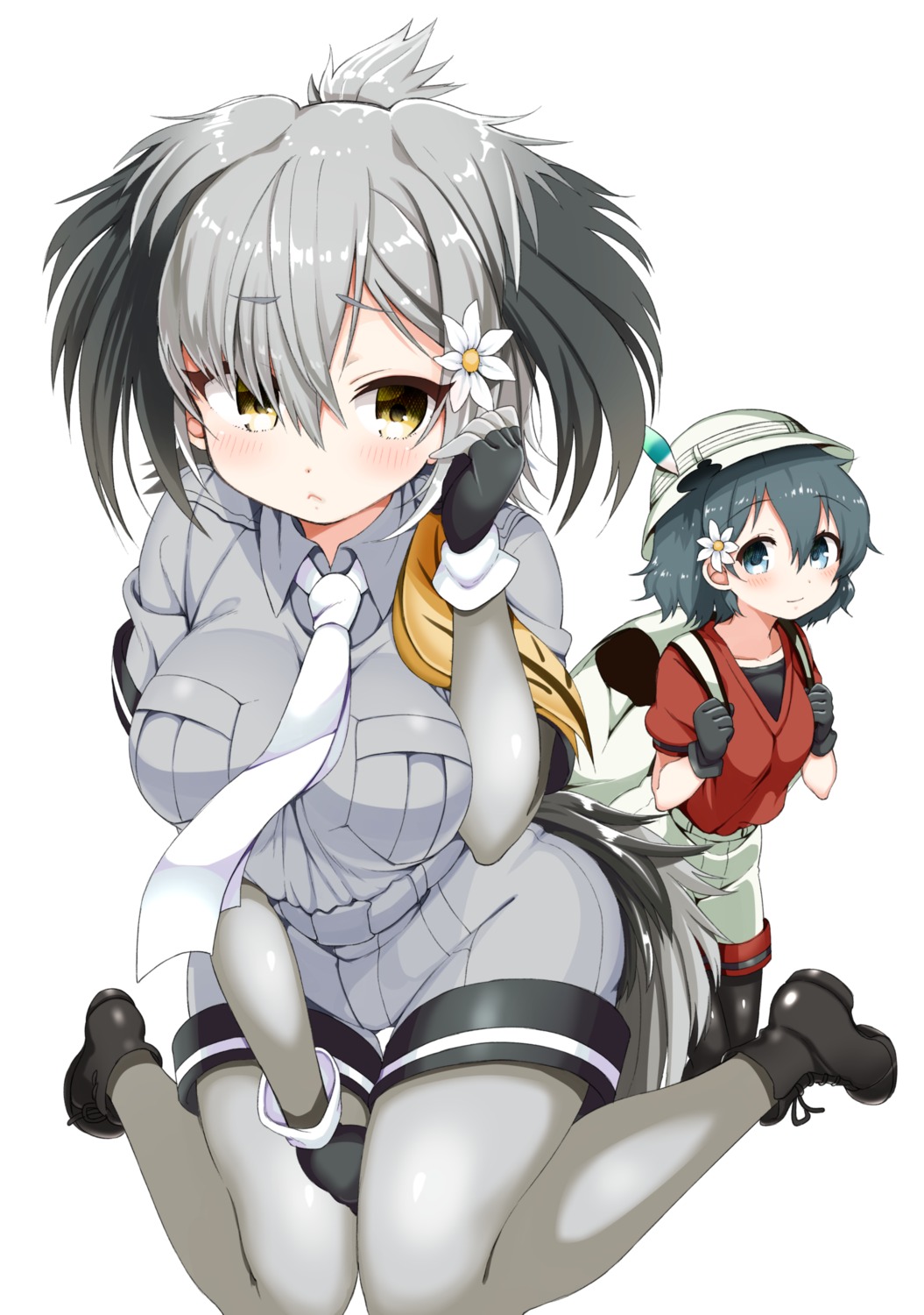 kaban_(kemono_friends) kanjitomiko kemono_friends pantyhose shoebill