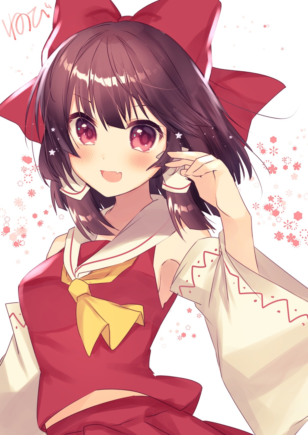 hakurei_reimu nenobi_(nenorium) touhou