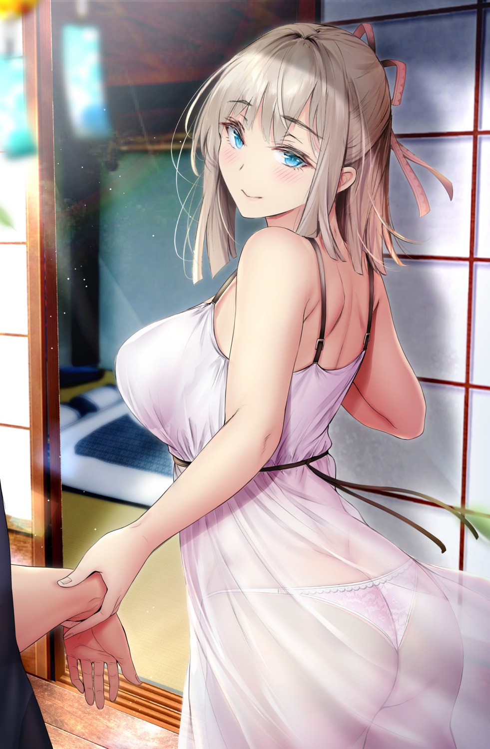 ass dress gentsuki pantsu see_through thong