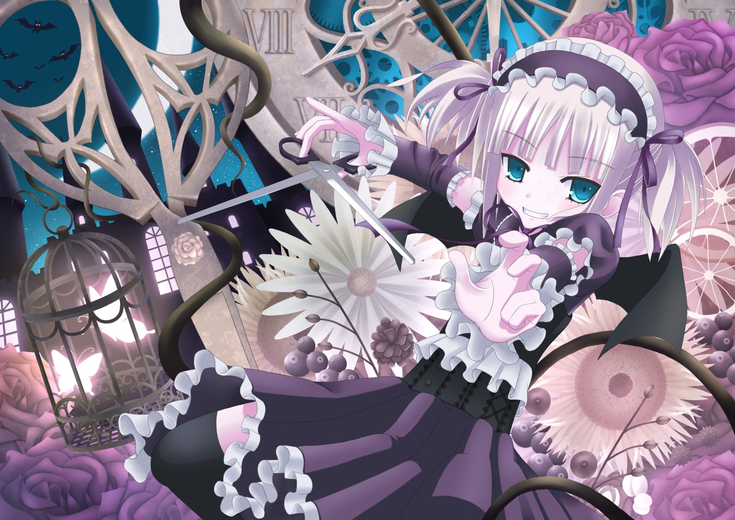 gothic_lolita lolita_fashion taka_(tsmix) thighhighs