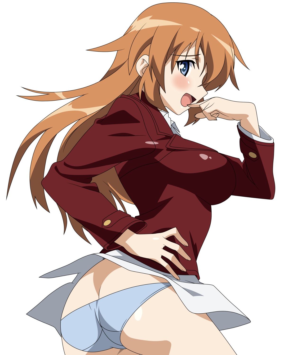 charlotte_e_yeager pantsu strike_witches vector_trace