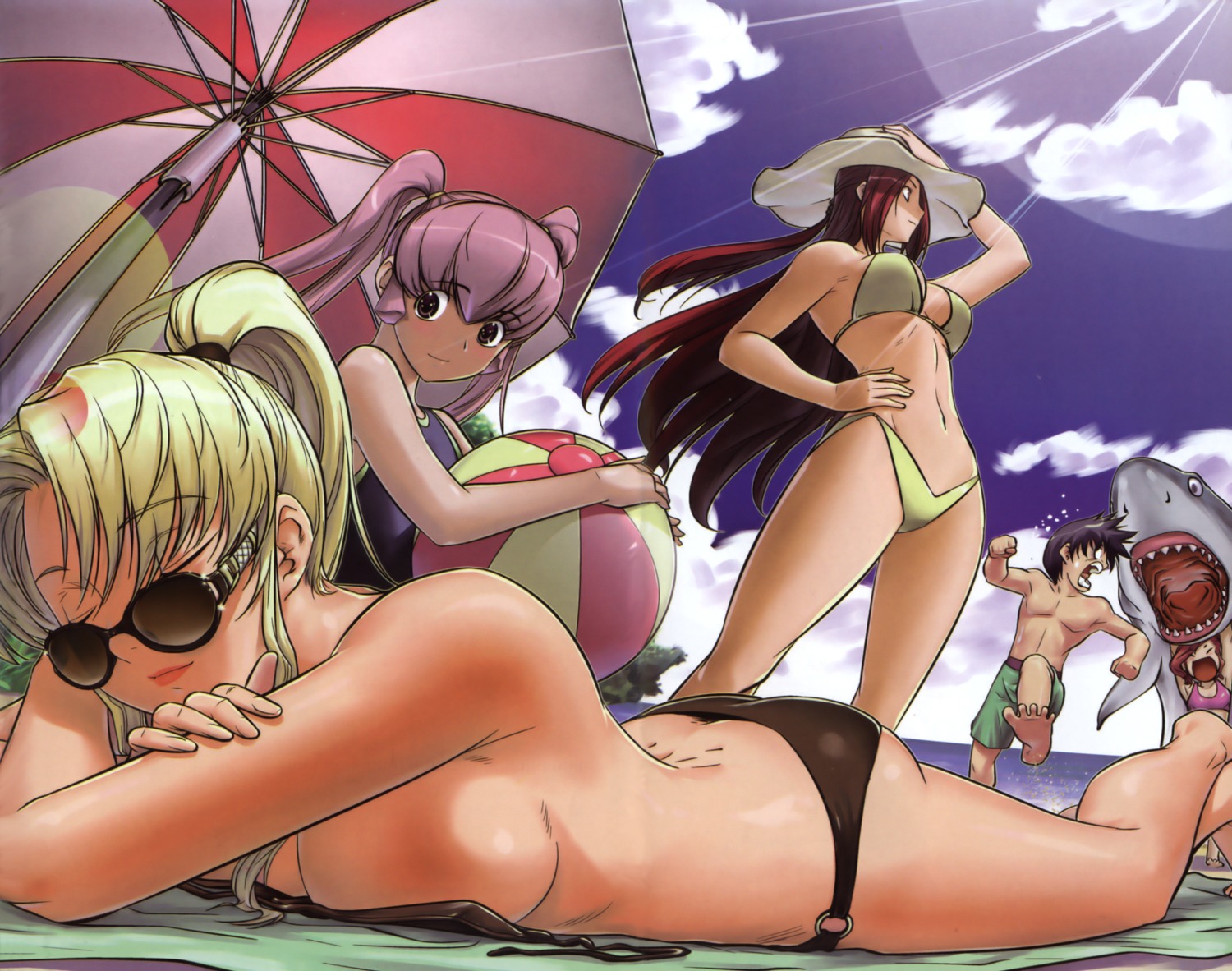 bikini crease felicia_rand_philistine lim_dallyoung lyna_mia_delta swimsuits the_legend_of_maian topless