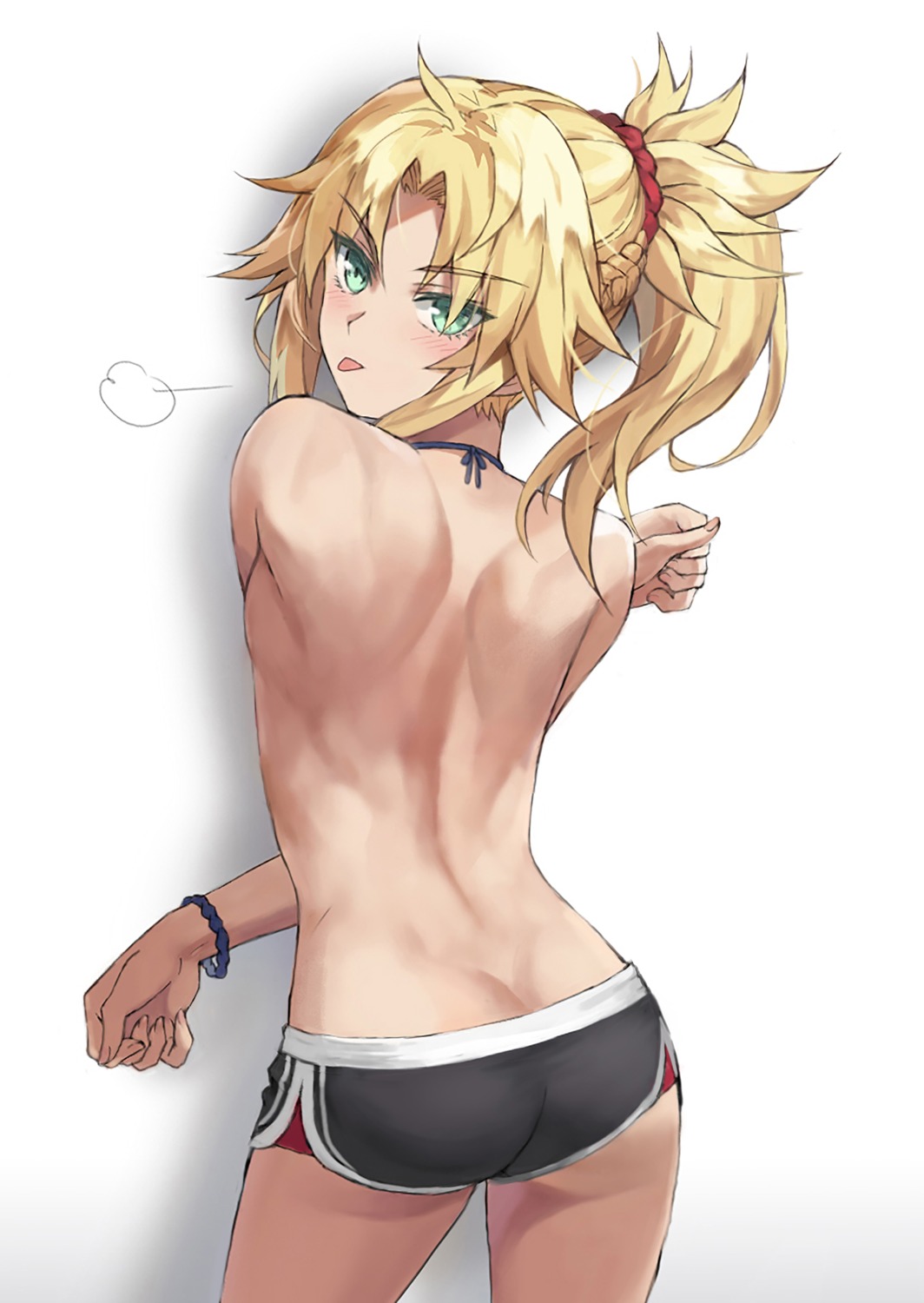 ass fate/apocrypha fate/stay_night mordred_(fate) tonee topless