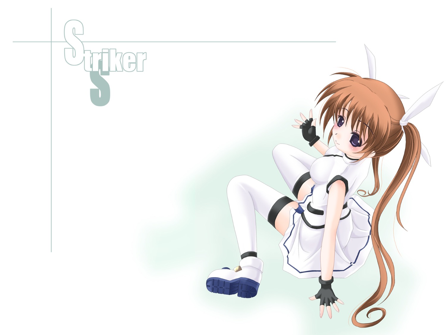 frapowa mahou_shoujo_lyrical_nanoha mahou_shoujo_lyrical_nanoha_strikers takamachi_nanoha wallpaper