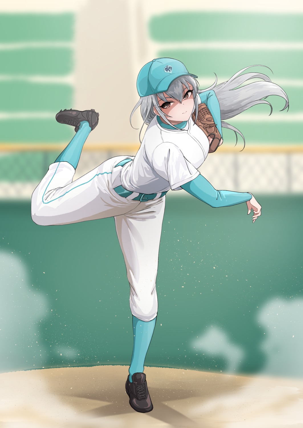 baseball takamine_noa the_idolm@ster the_idolm@ster_cinderella_girls uniform ushimochi