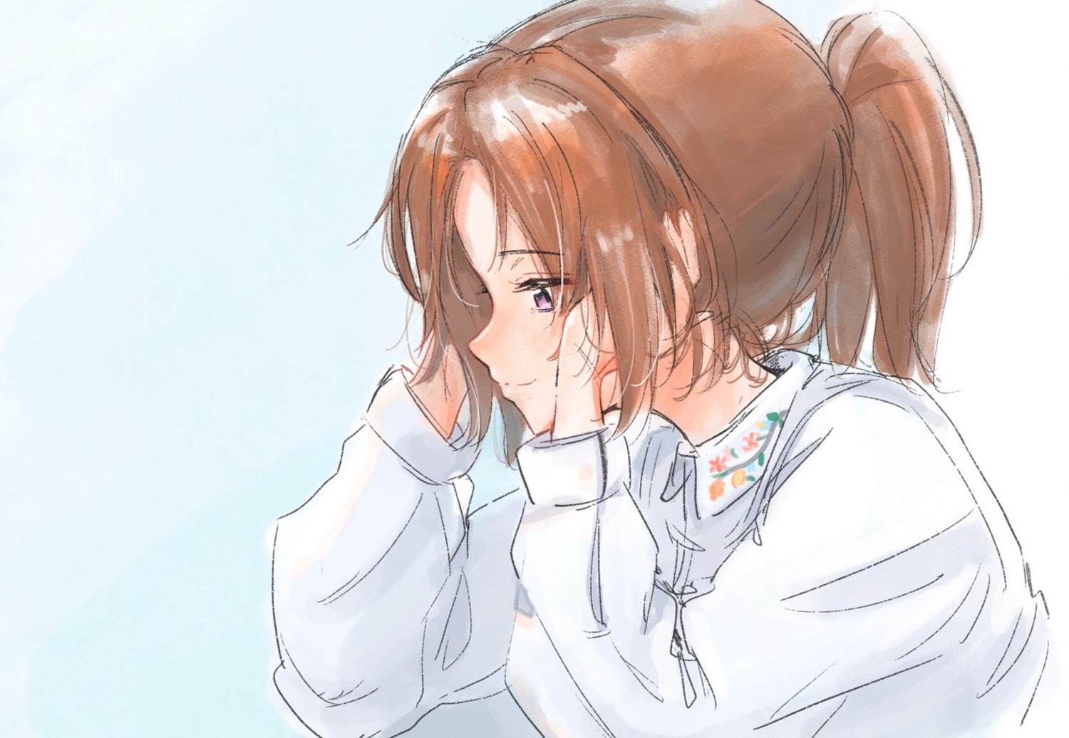 bonryuu hibike!_euphonium nakagawa_natsuki sketch