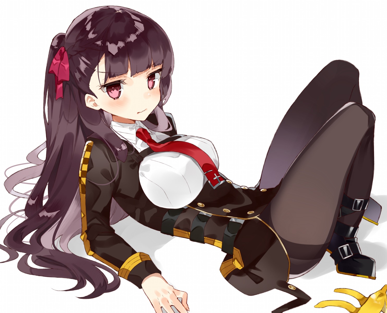 girls_frontline hasegawa_(rarairairai) pantyhose wa2000_(girls_frontline)