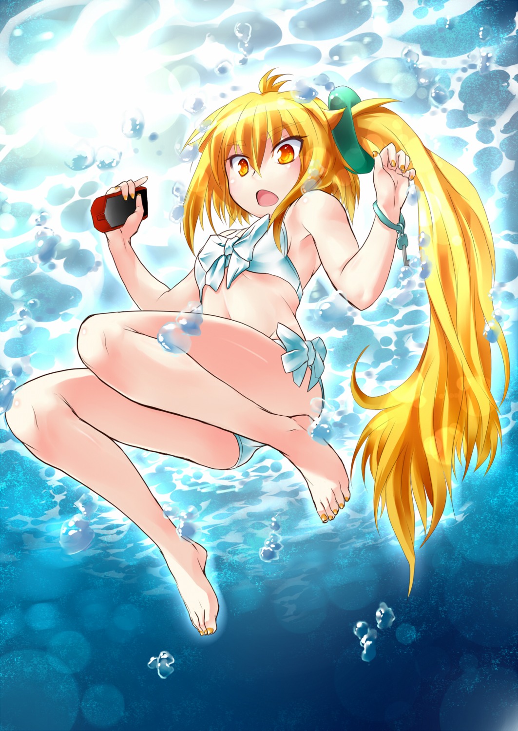 akita_neru bikini magu_(mugsfc) swimsuits vocaloid