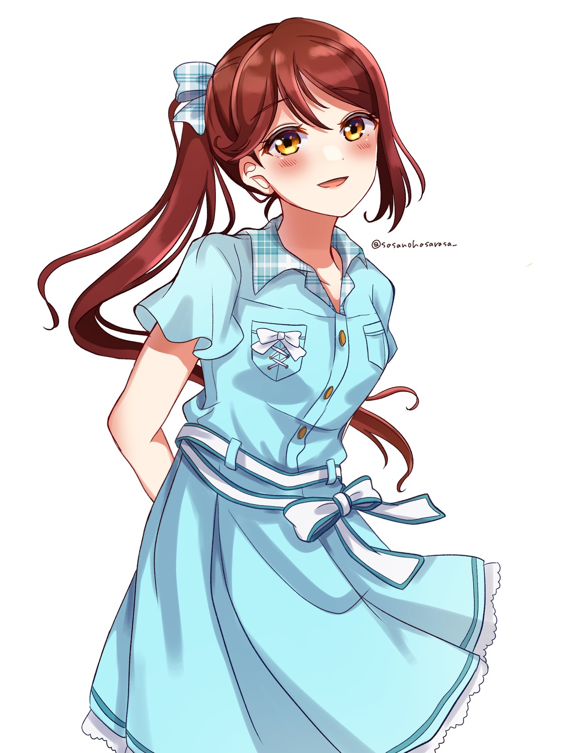 dress love_live!_sunshine!! sakurauchi_riko sasanohasarasa