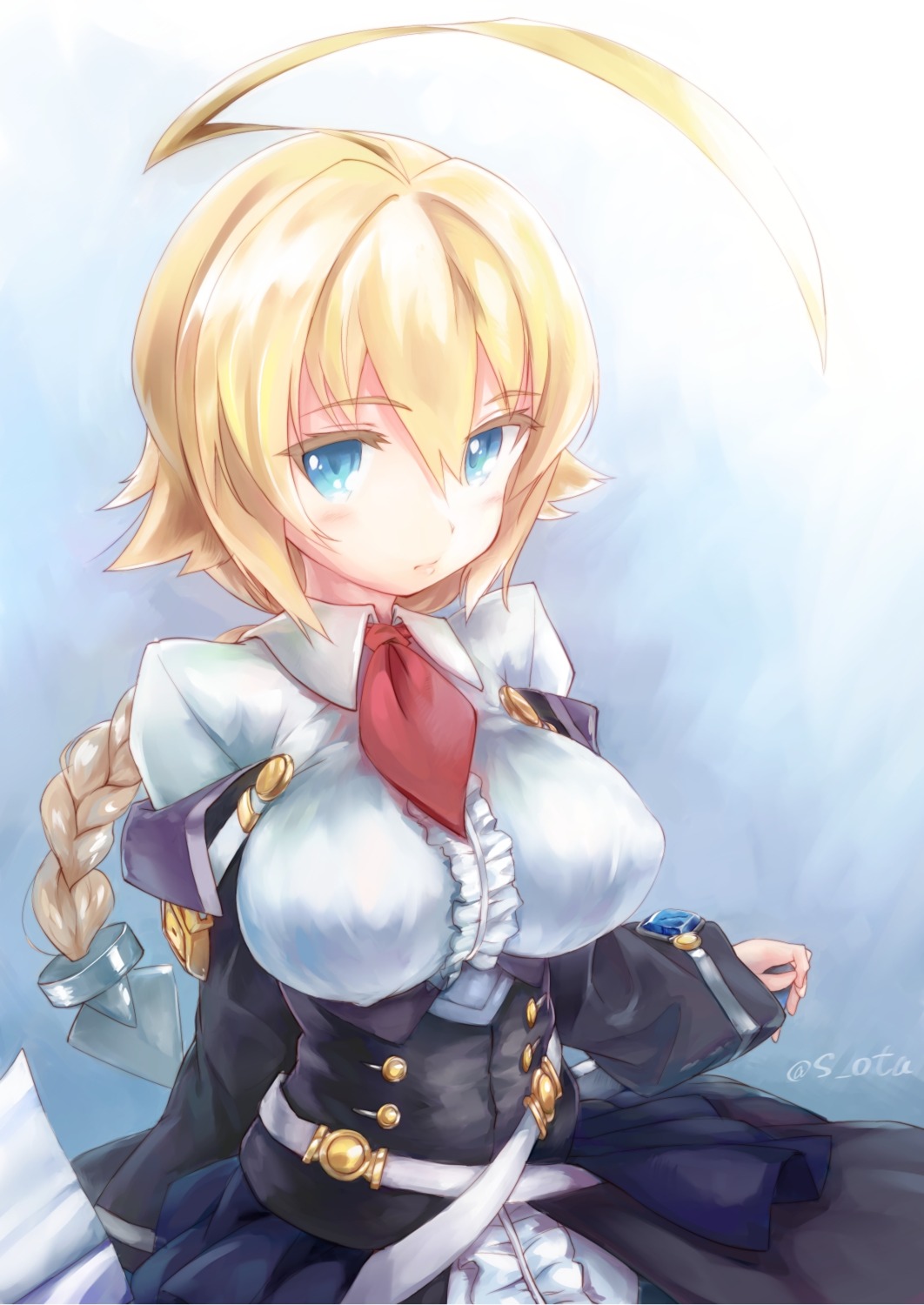 @s_ota blazblue dress es_(xblaze_code:_embryo) xblaze_code:_embryo