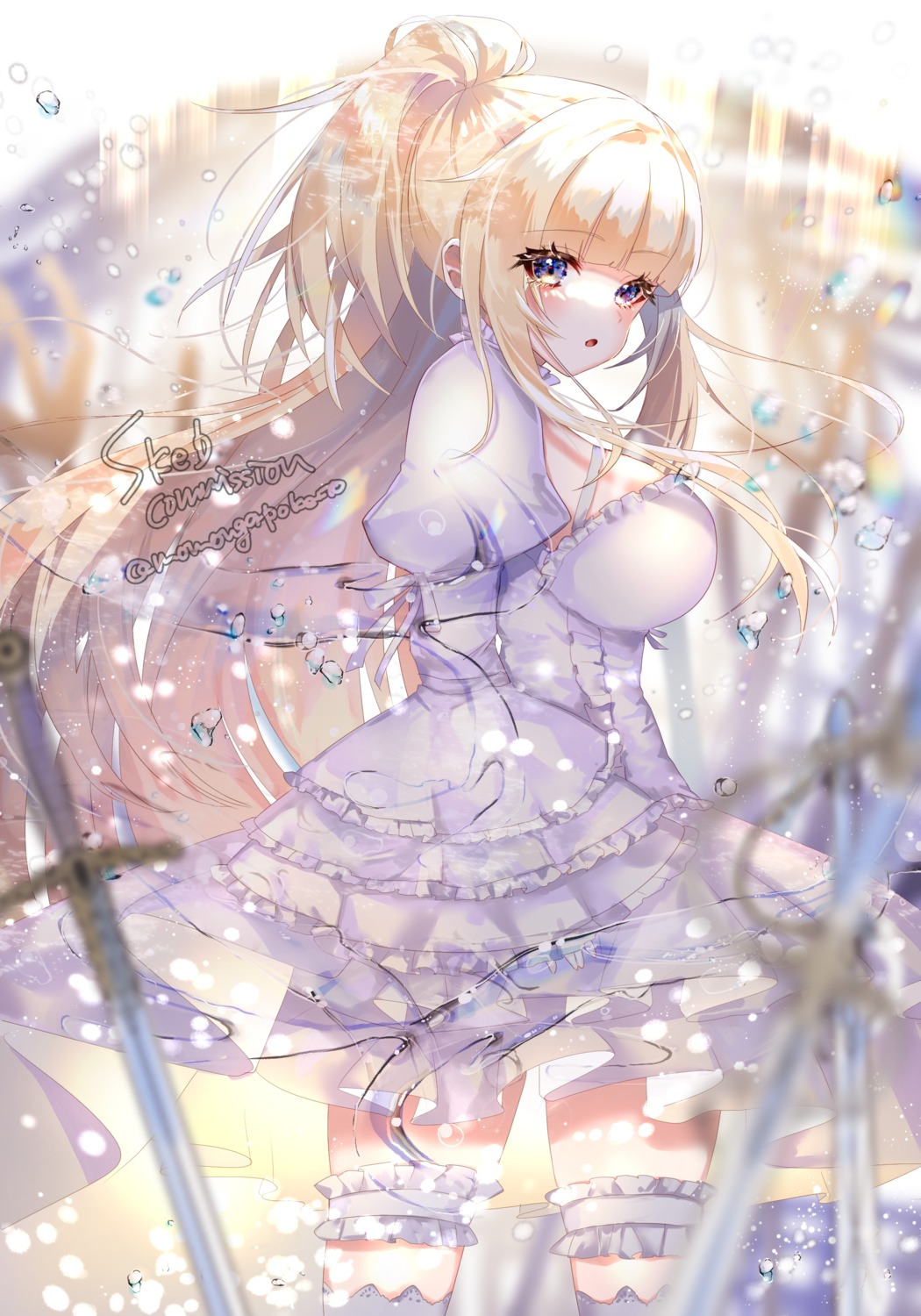 dress garter momongapoketto thighhighs