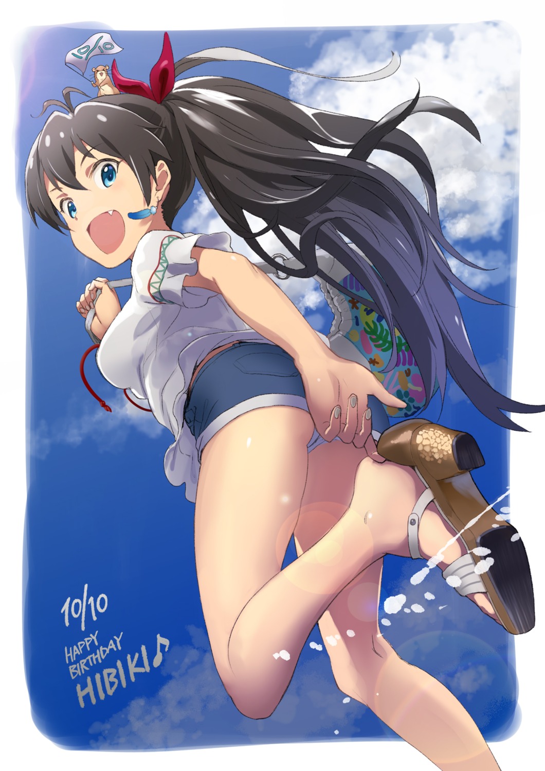 andou_chikanori ganaha_hibiki heels the_idolm@ster