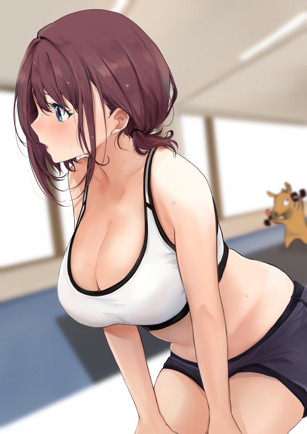 akito_(d30n26) cleavage gym_uniform