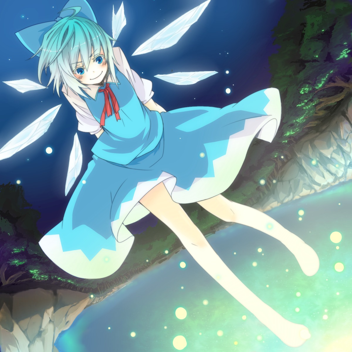 cirno d-tline touhou