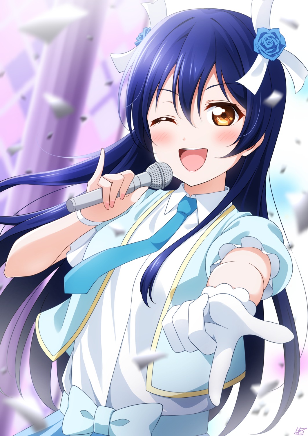 haruharo_(haruharo_7315) love_live! sonoda_umi uniform