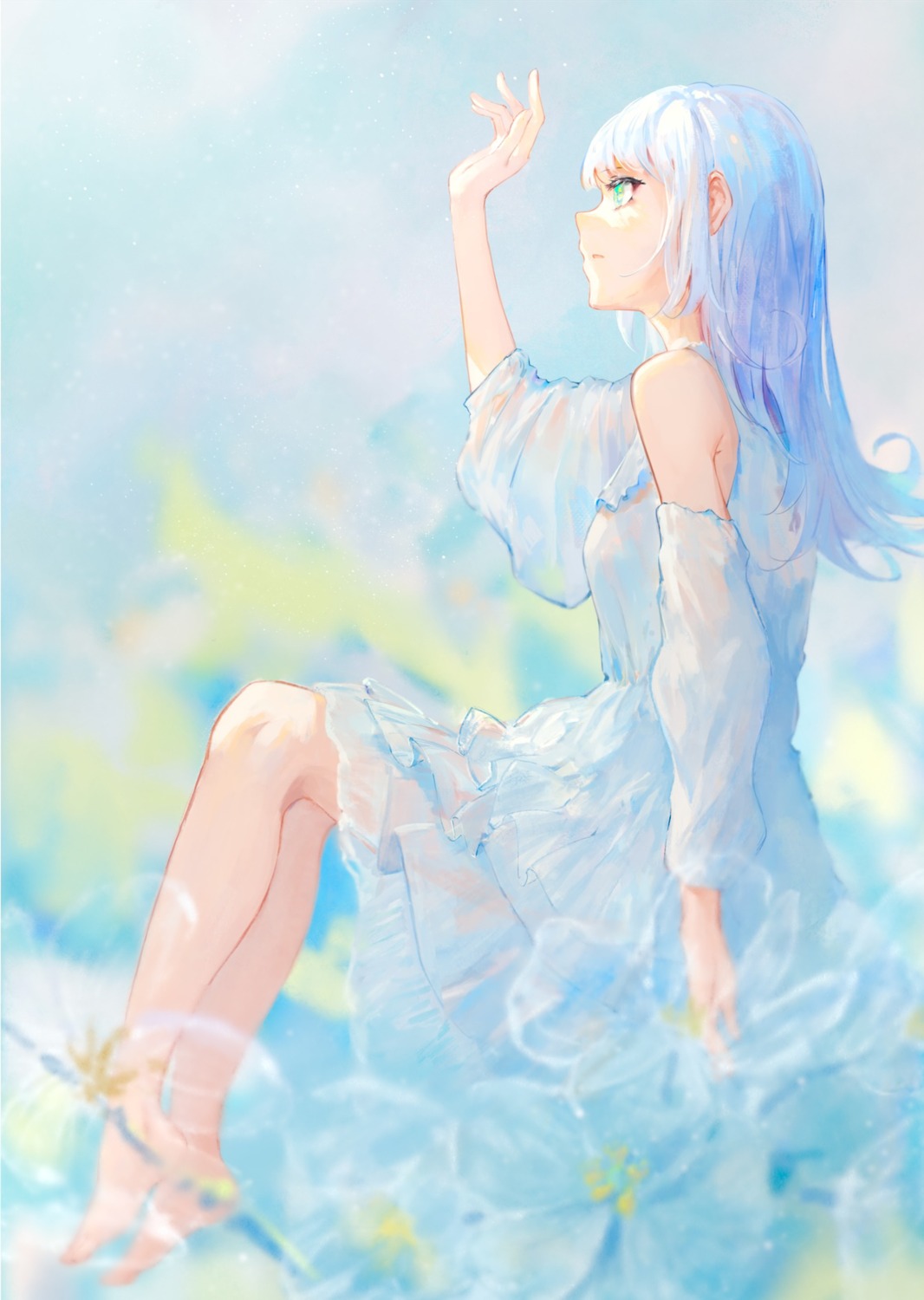 dress kisei2 see_through skirt_lift