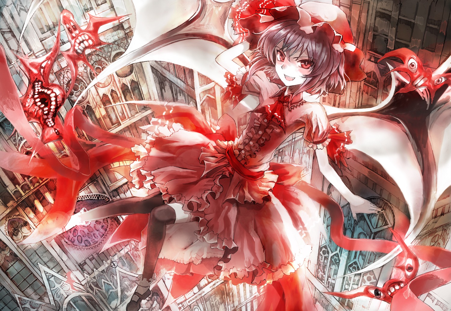 asuka_(moto) remilia_scarlet touhou