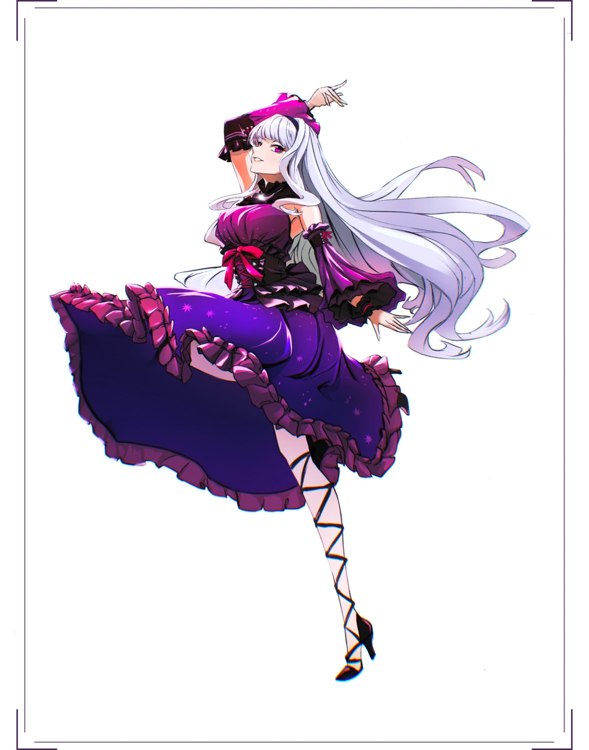 heels shijou_takane shortlydie skirt_lift the_idolm@ster