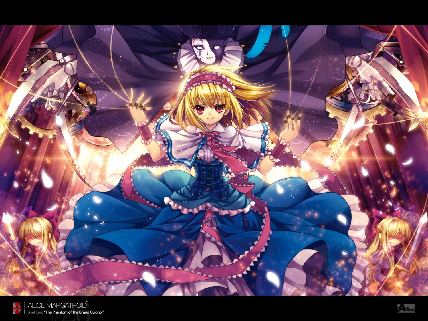 alice_margatroid capura_lin touhou wallpaper