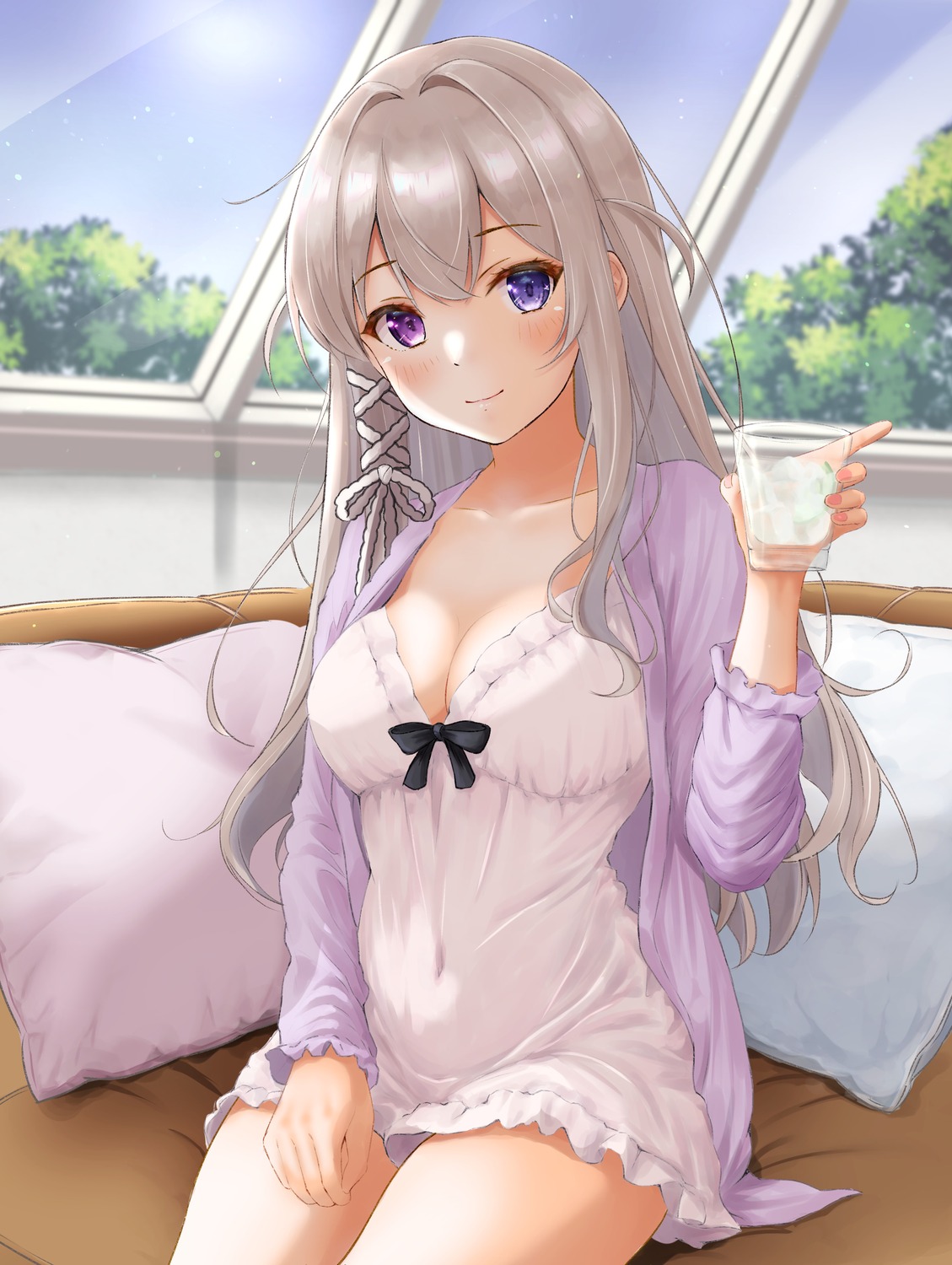 artist_revision azur_lane ca_paria heterochromia lingerie murmansk_(azur_lane)