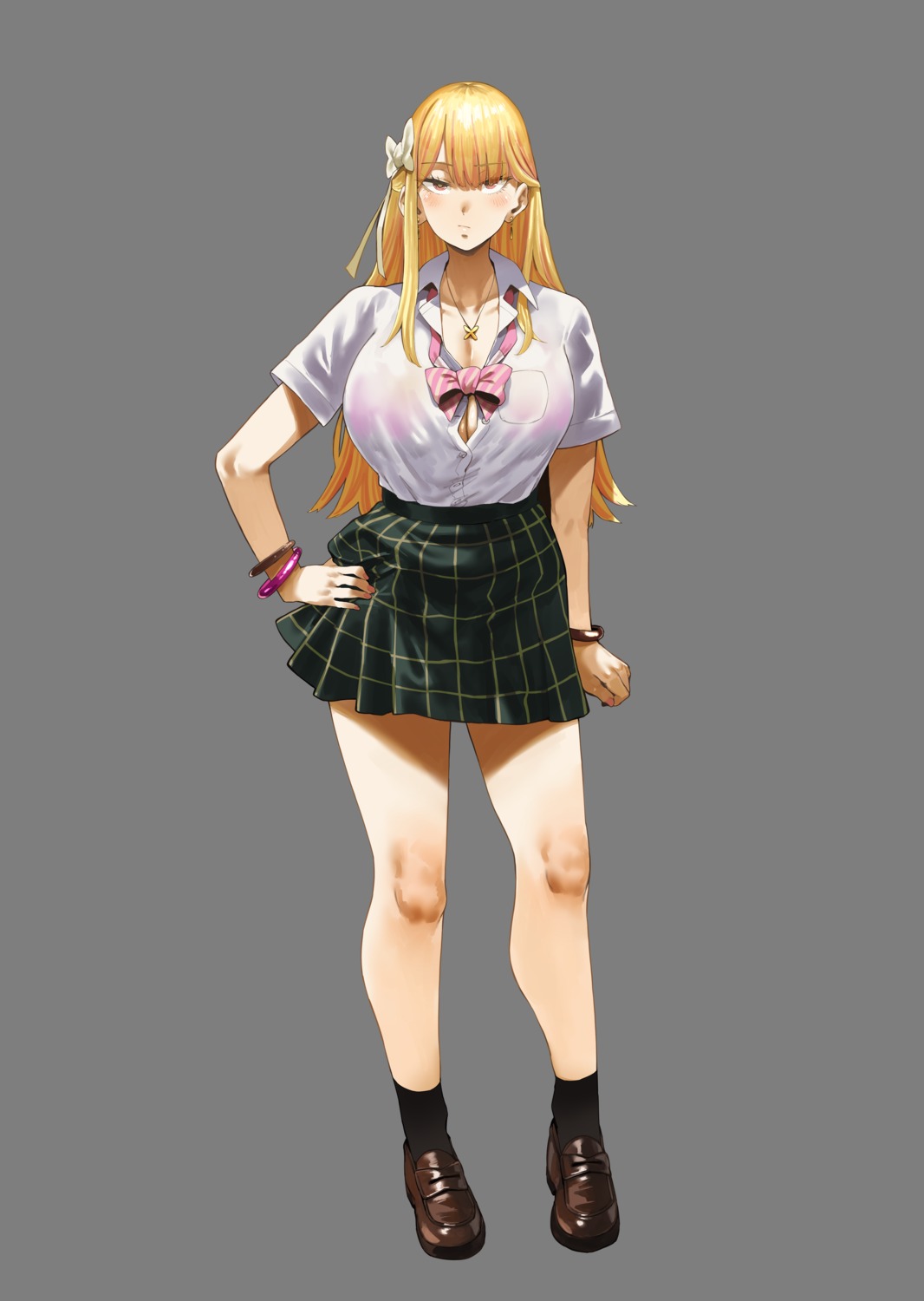 bra hero_neisan open_shirt see_through seifuku transparent_png