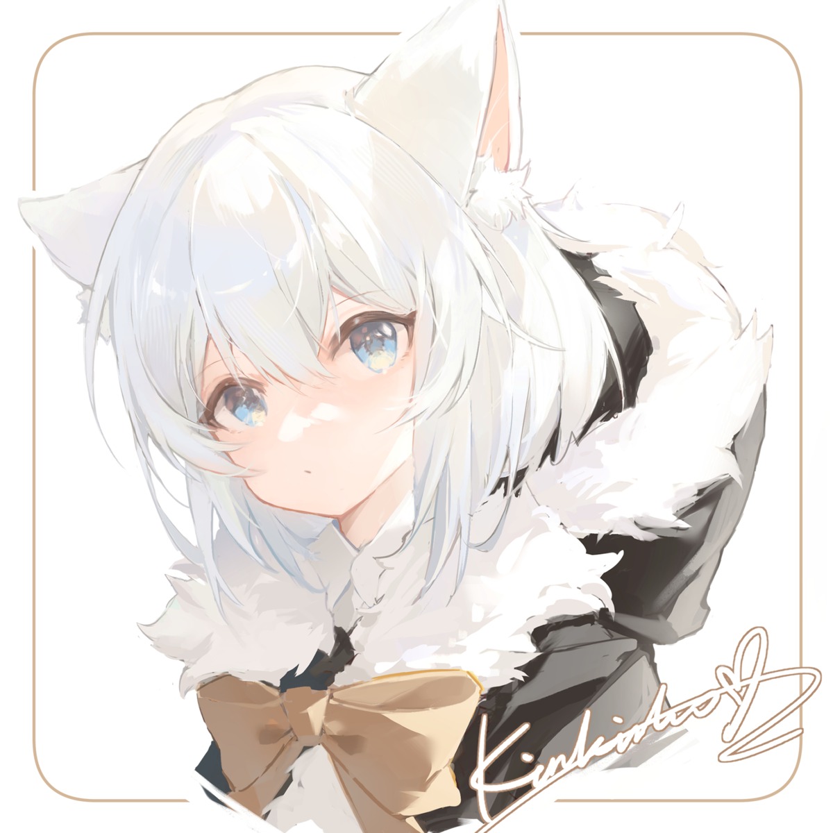 animal_ears hakutoukinkinko nekomimi