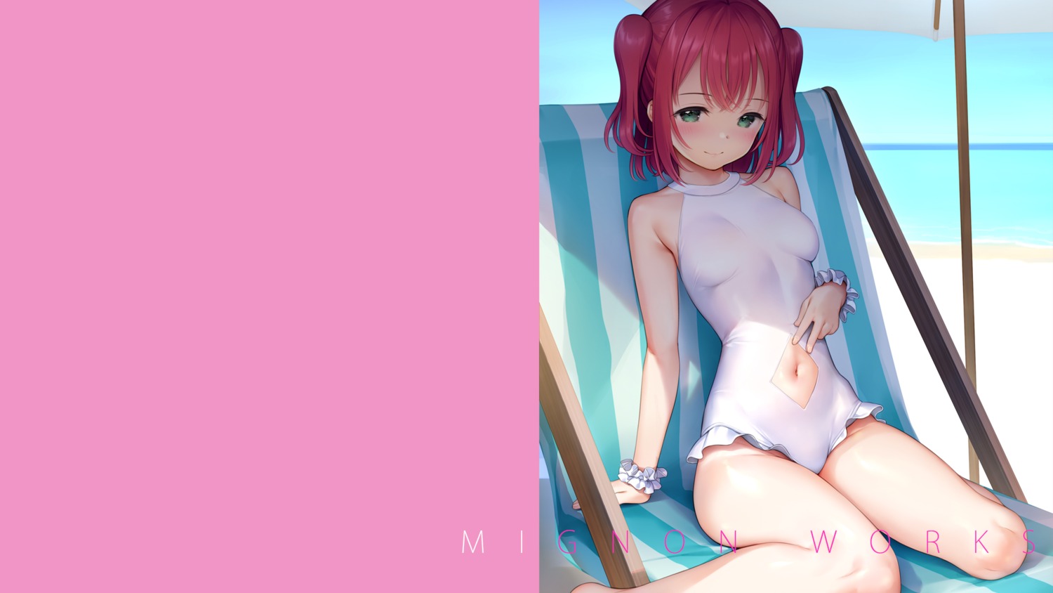 kurosawa_ruby love_live!_(series) love_live!_sunshine!! mignon swimsuits wallpaper