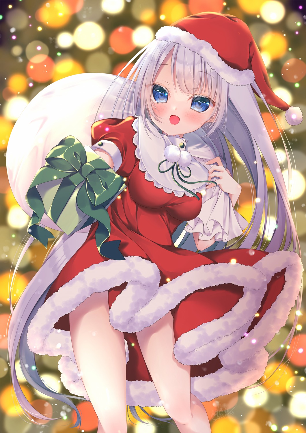 christmas dress tokitou_setsuna