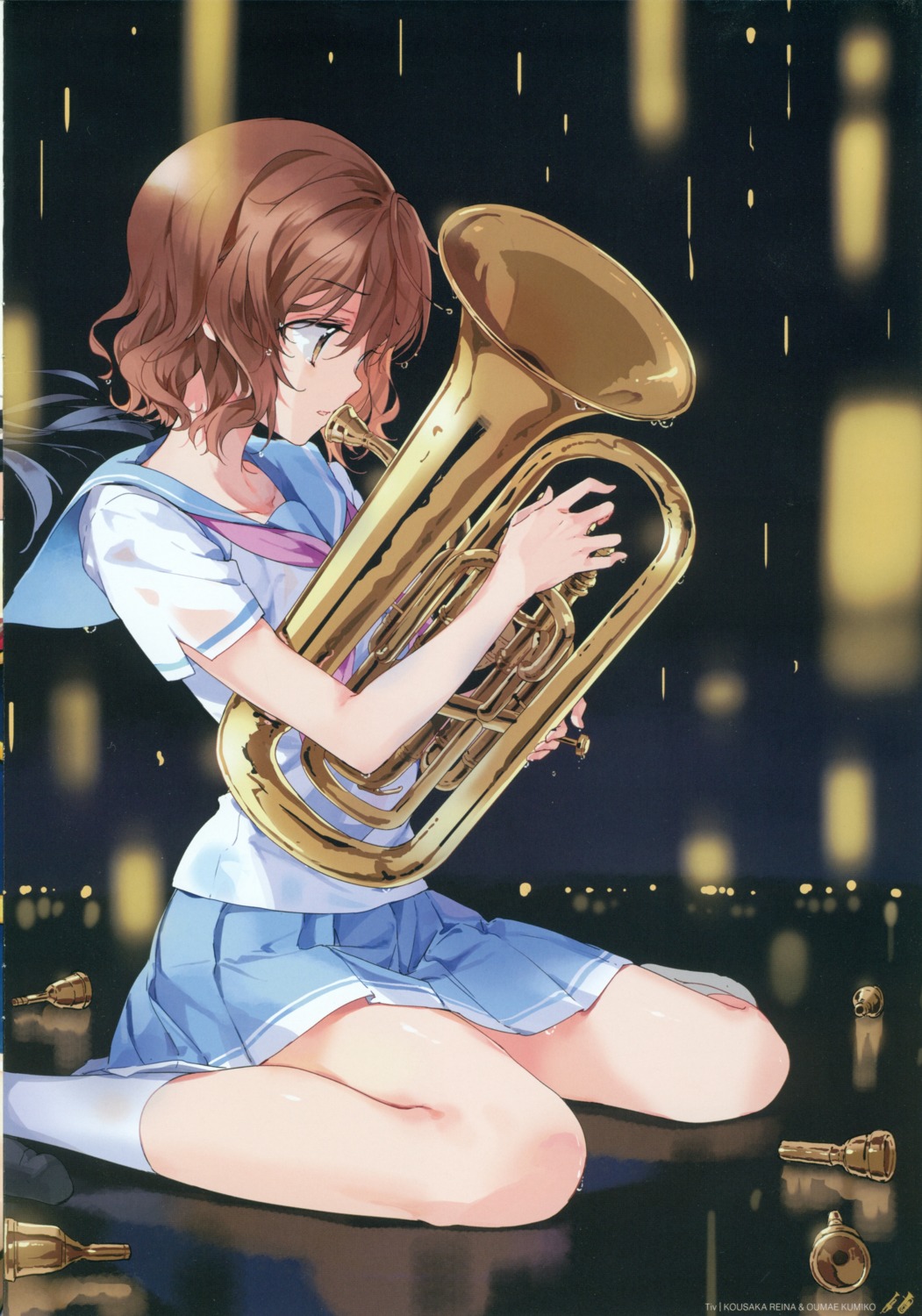 hibike!_euphonium oumae_kumiko screening see_through seifuku tiv