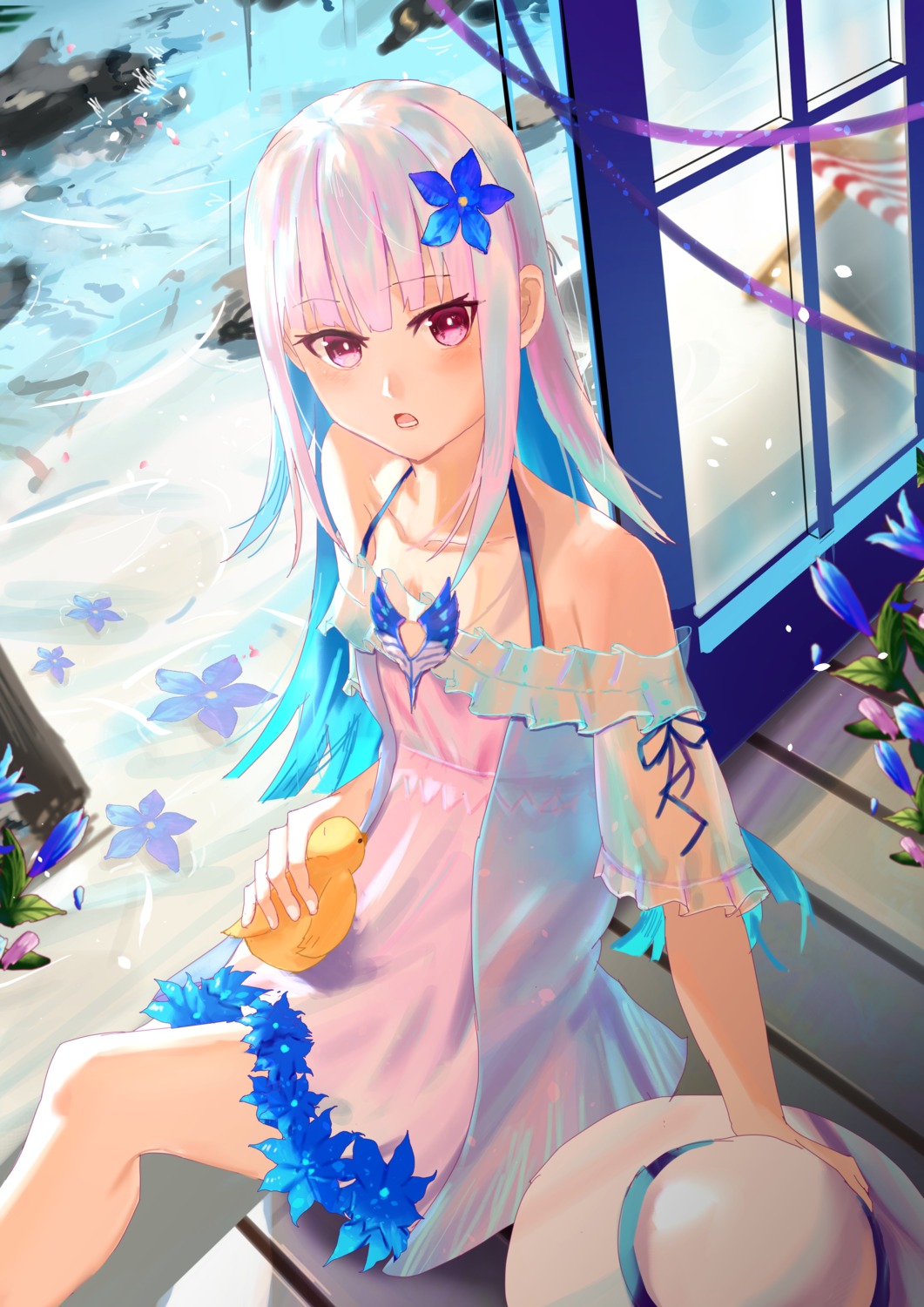 dress lize_helesta nijisanji see_through vinkyfre