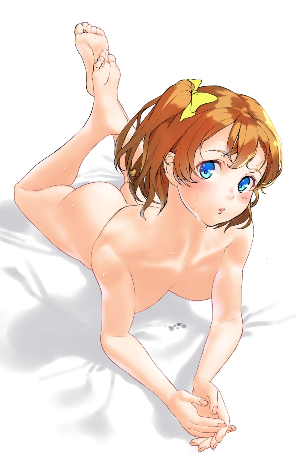 ass feet kousaka_honoka love_live! naked tagme