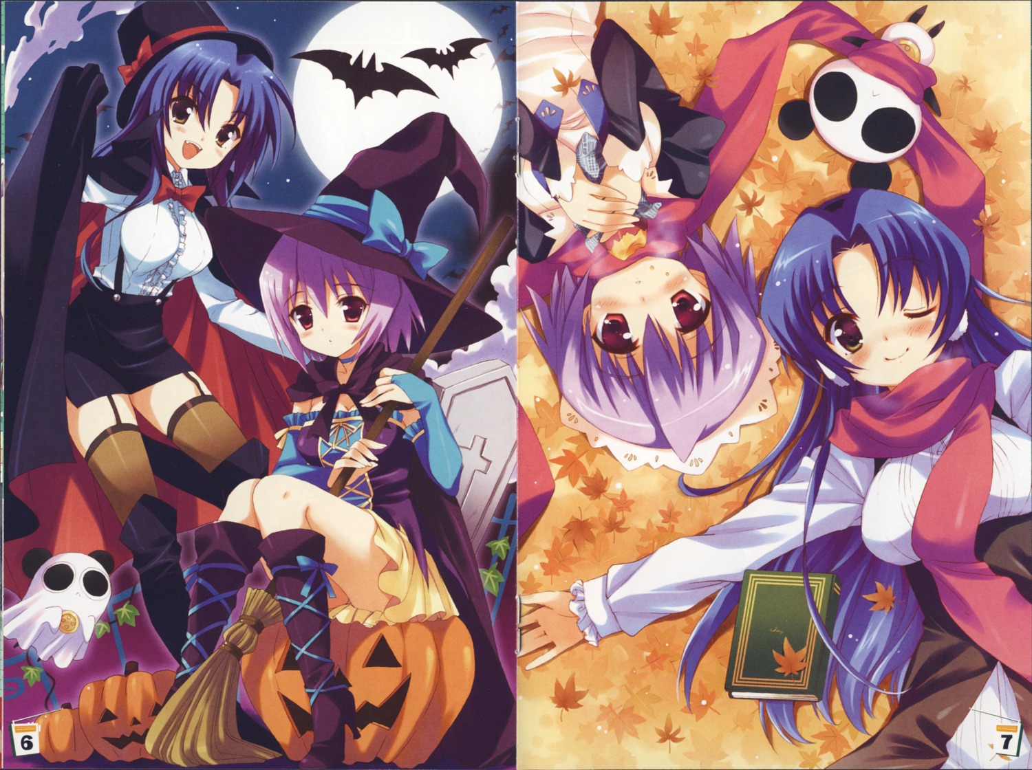 halloween kujou_herena melilot qp:flapper twinkle_crusaders witch