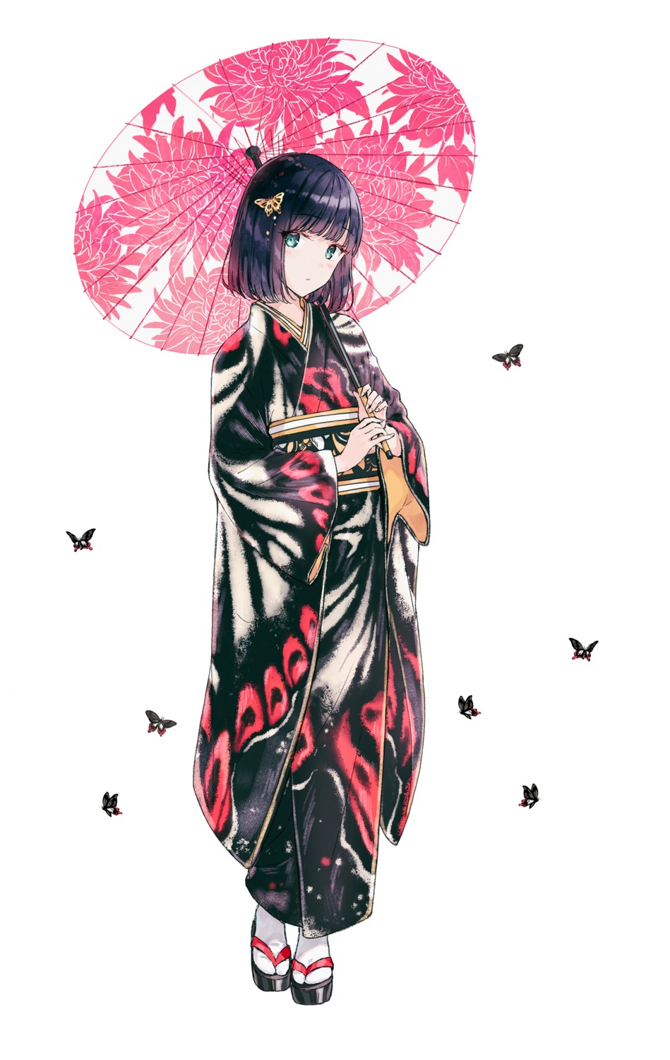 hiten kimono umbrella