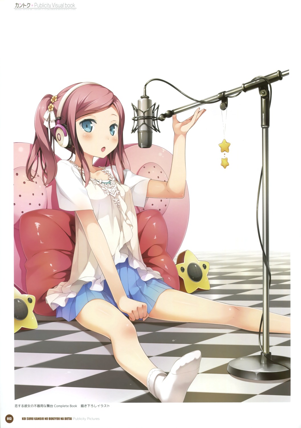 chiyoda_momoka cube headphones kantoku koi_suru_kanojo_no_bukiyou_na_butai